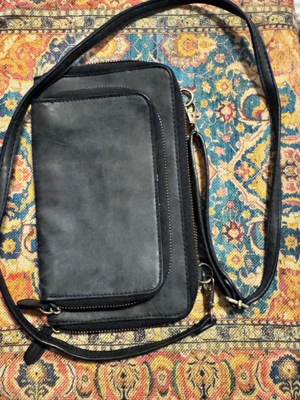 Joy Susan leather crossbody wallet purse